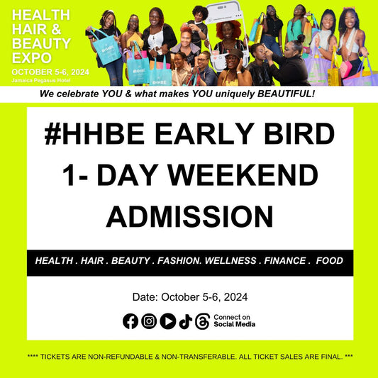 #HHBE OCTOBER 2024 EARLY BIRD WEEKEND PASS