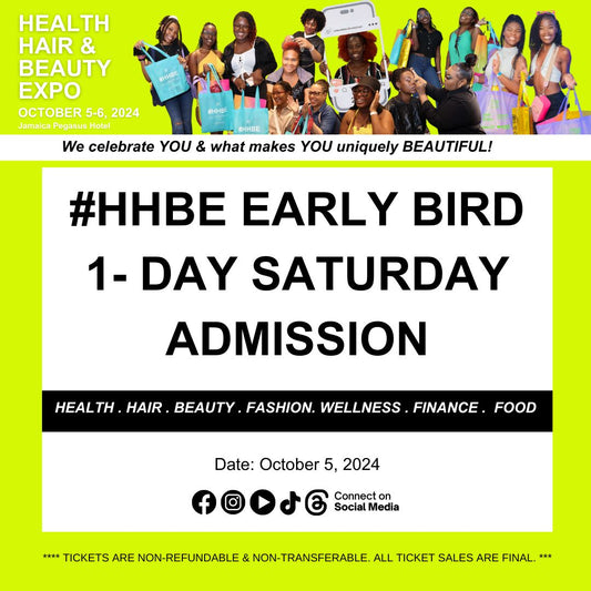 #HHBE OCTOBER 2024 EARLY BIRD 1-DAY SATURDAY ONLY