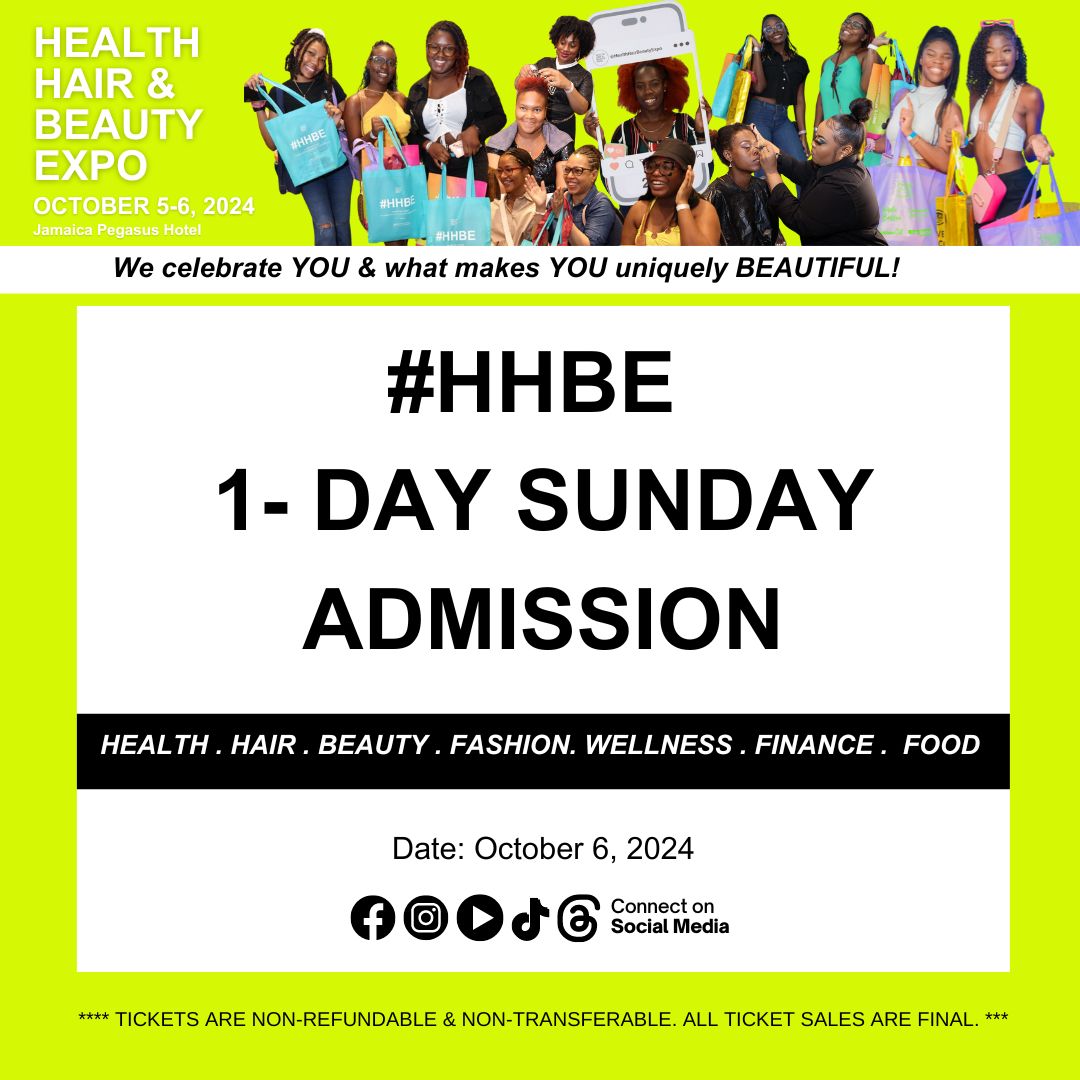 #HHBE OCTOBER 2024 1-DAY SUNDAY ADMISSION